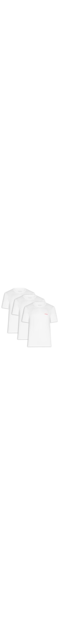 Kit de 3 Camisetas Masculinas Rn Triplet - Branco