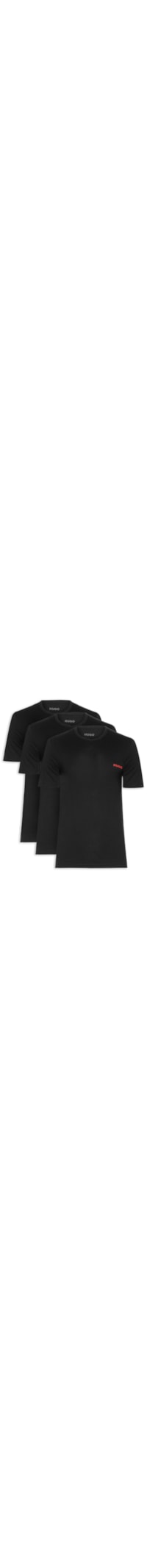 Kit de 3 Camisetas Masculinas Rn Triplet - Preto