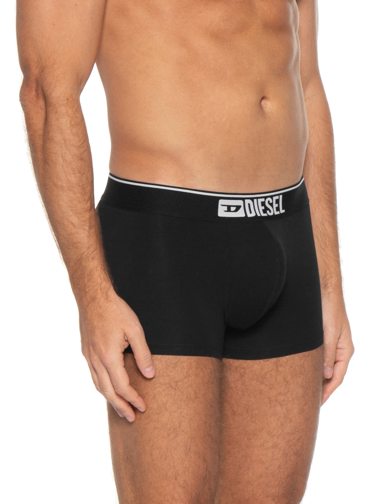 Kit De 3 Cueca Boxer Preto Diesel