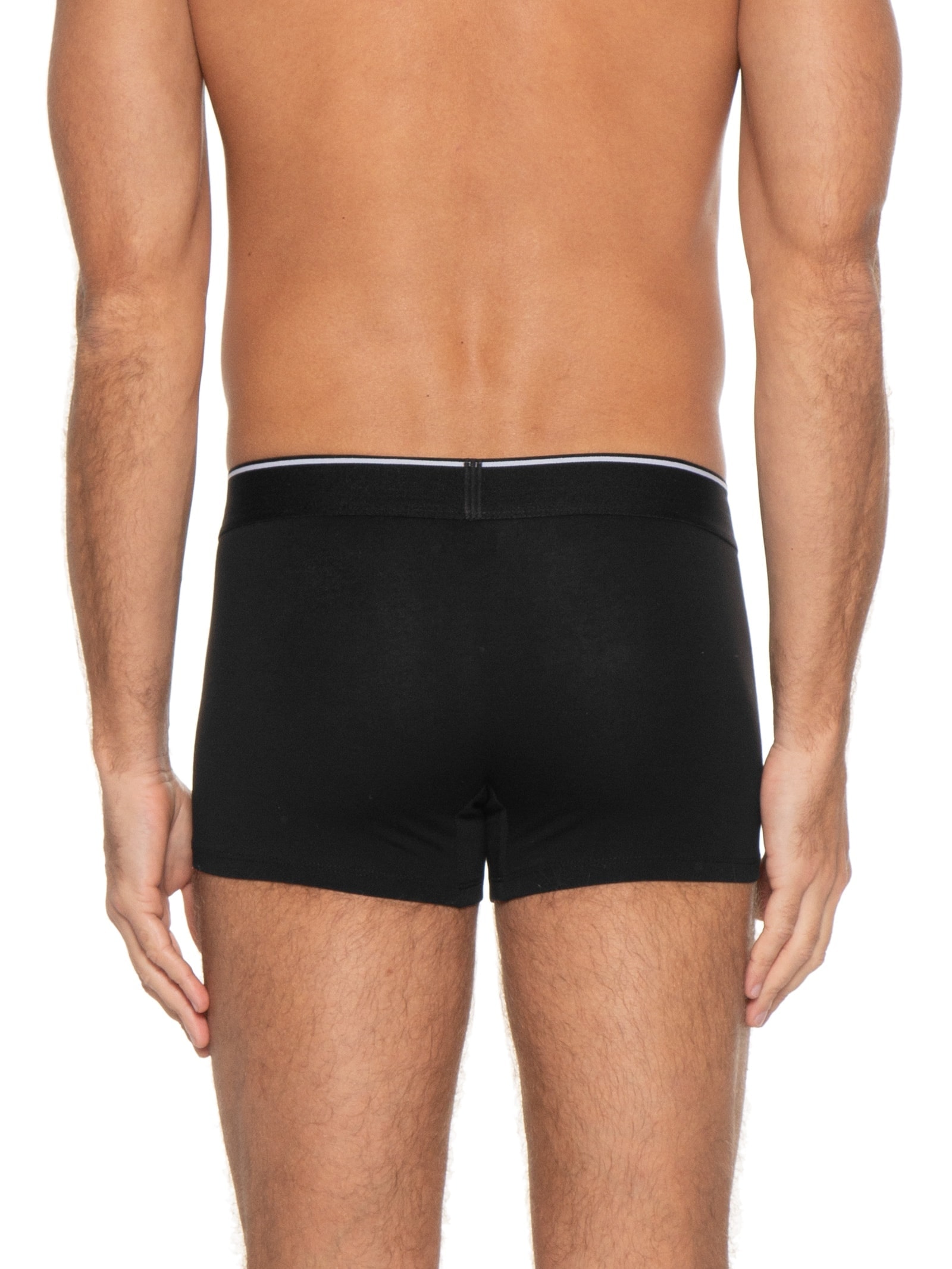 Kit De 3 Cueca Boxer Preto Diesel