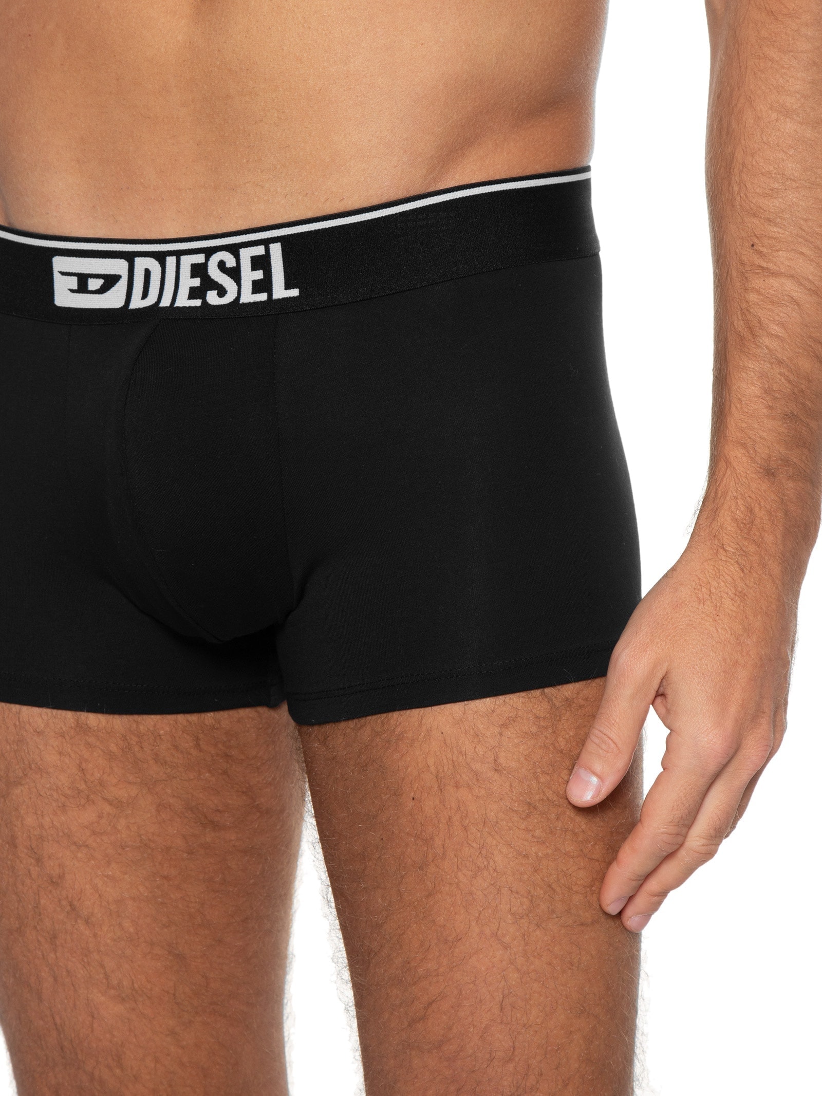 Kit De 3 Cueca Boxer Preto Diesel