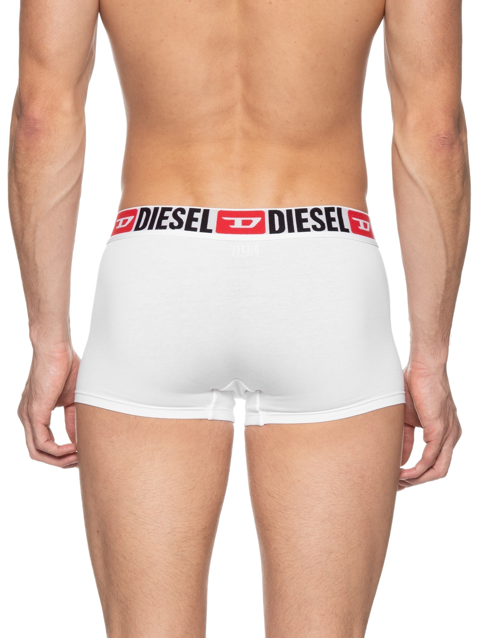 Kit De 3 Cuecas Boxer Branco Diesel