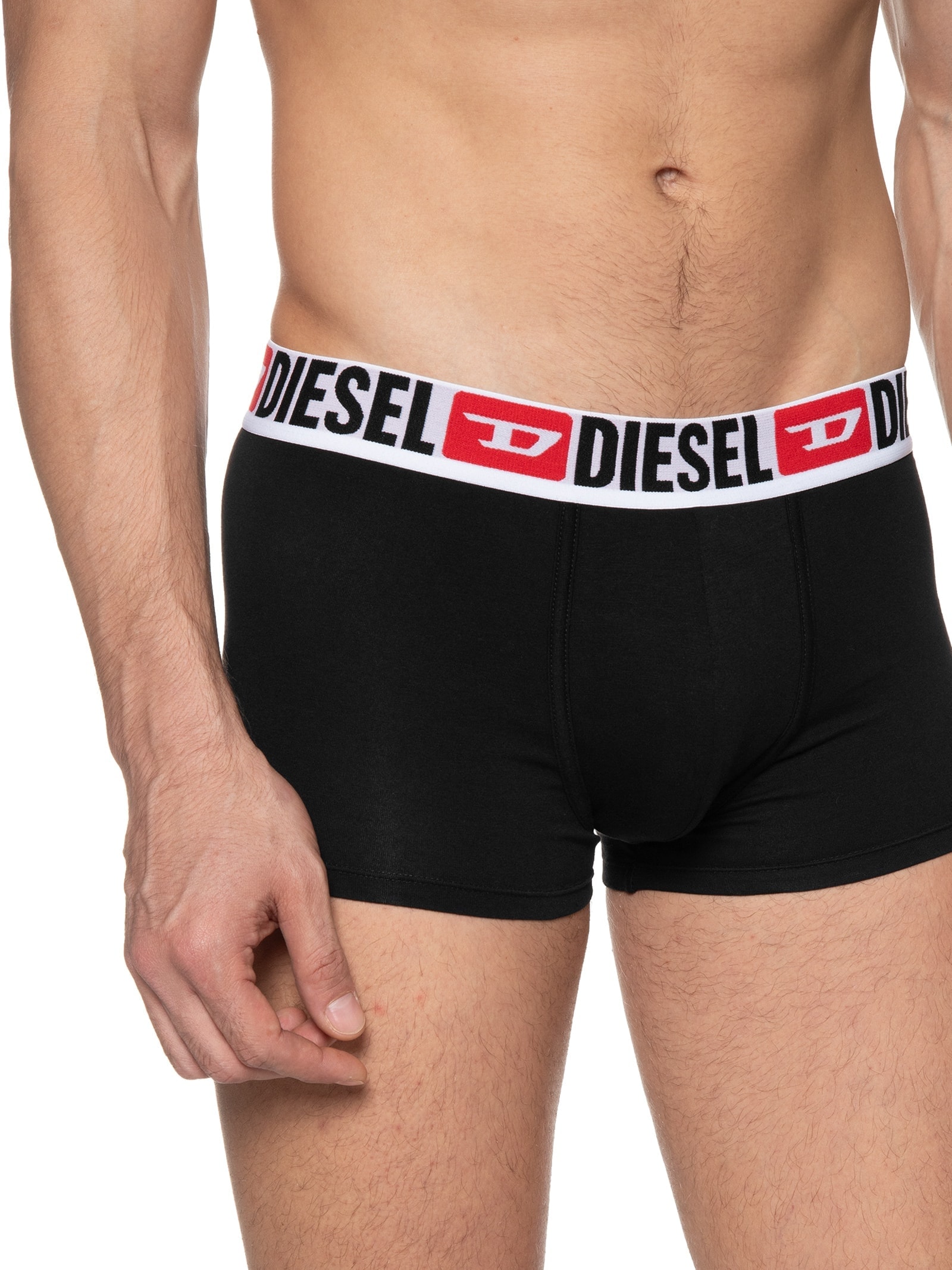 Kit de 3 Cuecas Boxer Preto Diesel