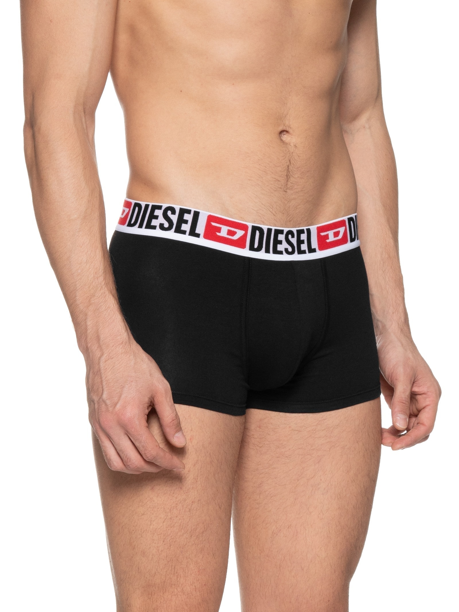 Kit de 3 Cuecas Boxer Preto Diesel