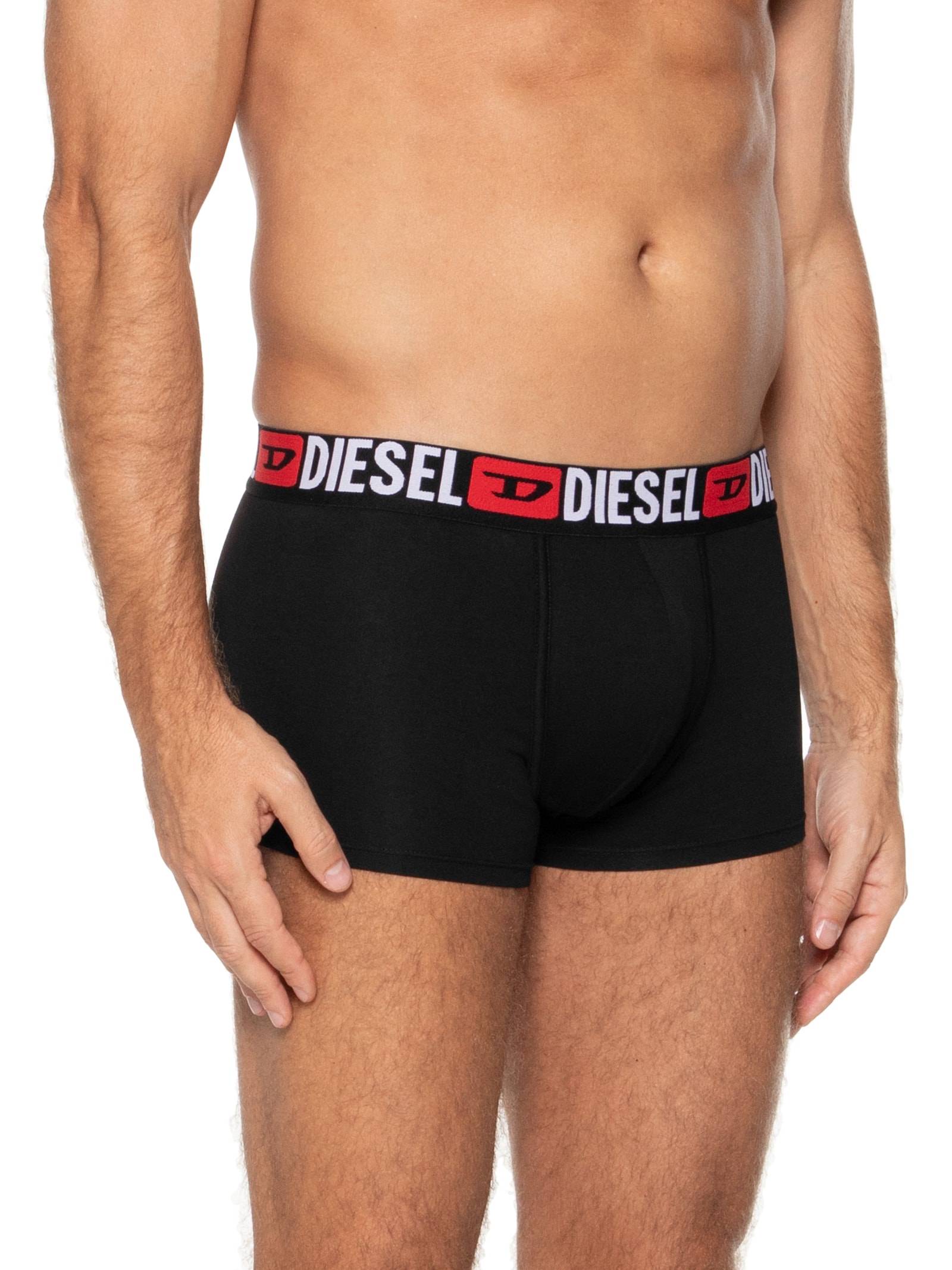 Kit De 3 Cuecas Boxer Preto Diesel