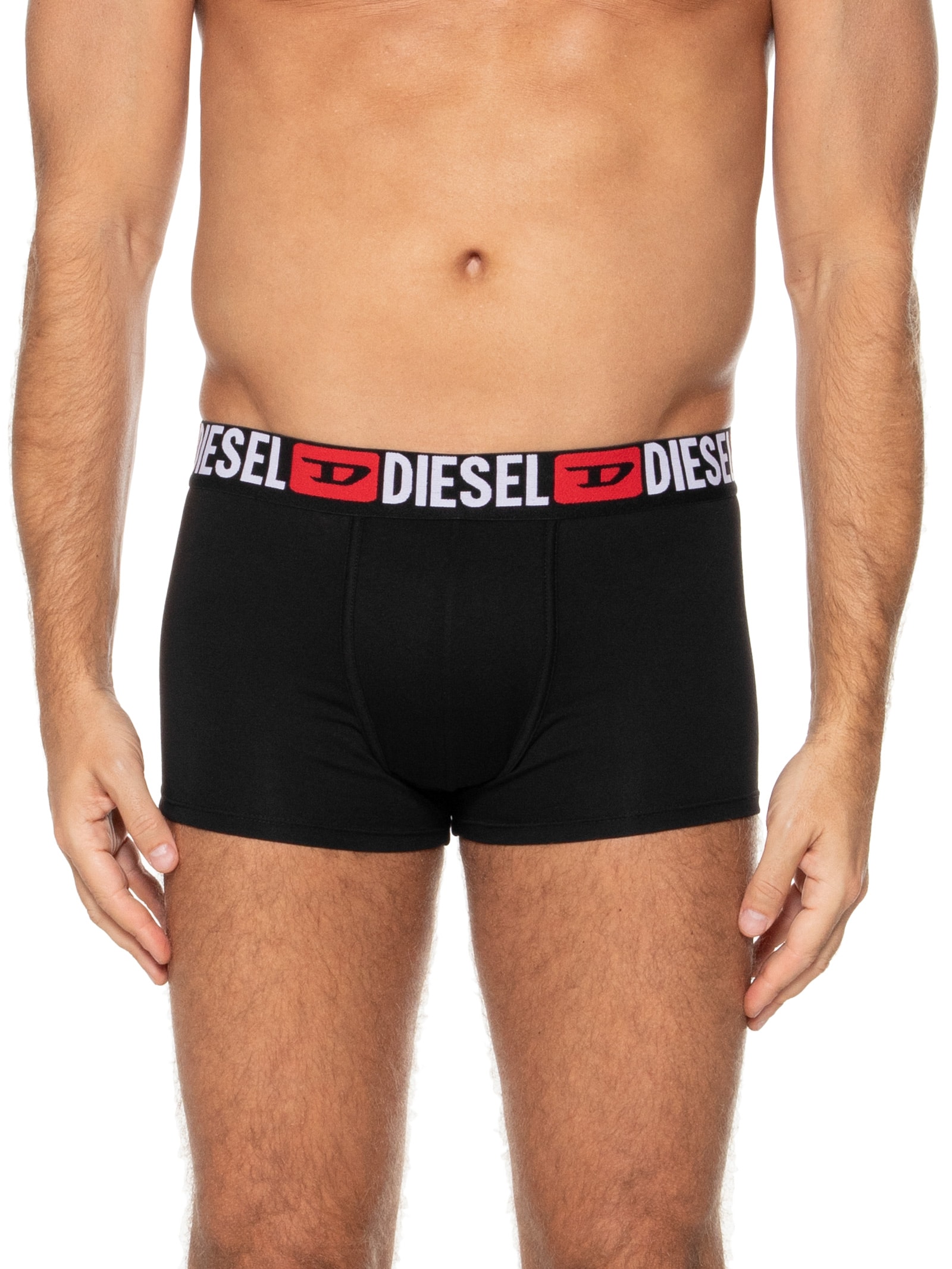 Kit De 3 Cuecas Boxer Preto Diesel