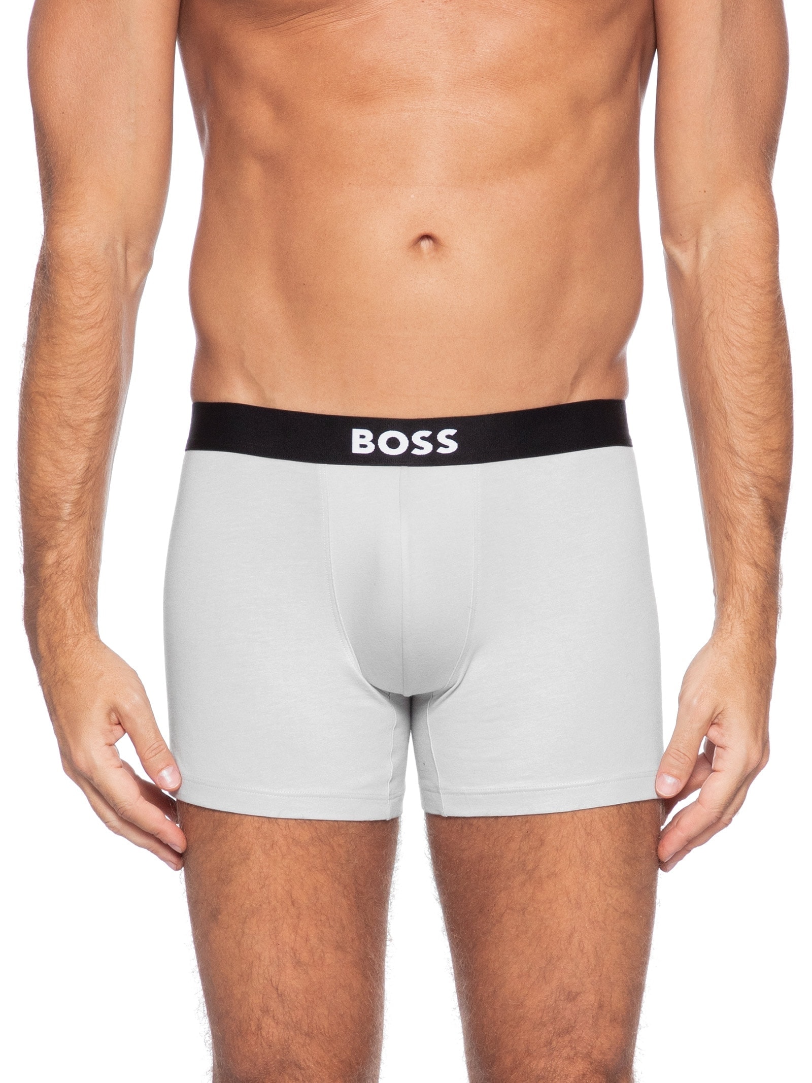 Kit De 3 Cuecas Boxer Preto Boss