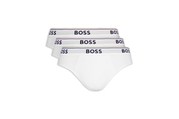 Kit De 3 Cuecas Brief Power - Branco