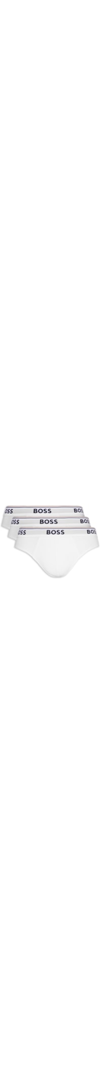 Kit De 3 Cuecas Brief Power - Branco