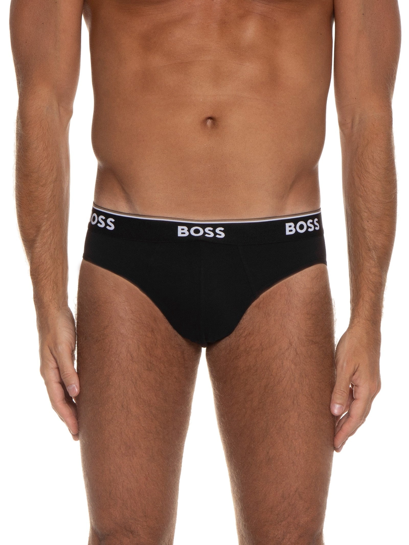 Kit De 3 Cuecas Brief Power Preto Boss