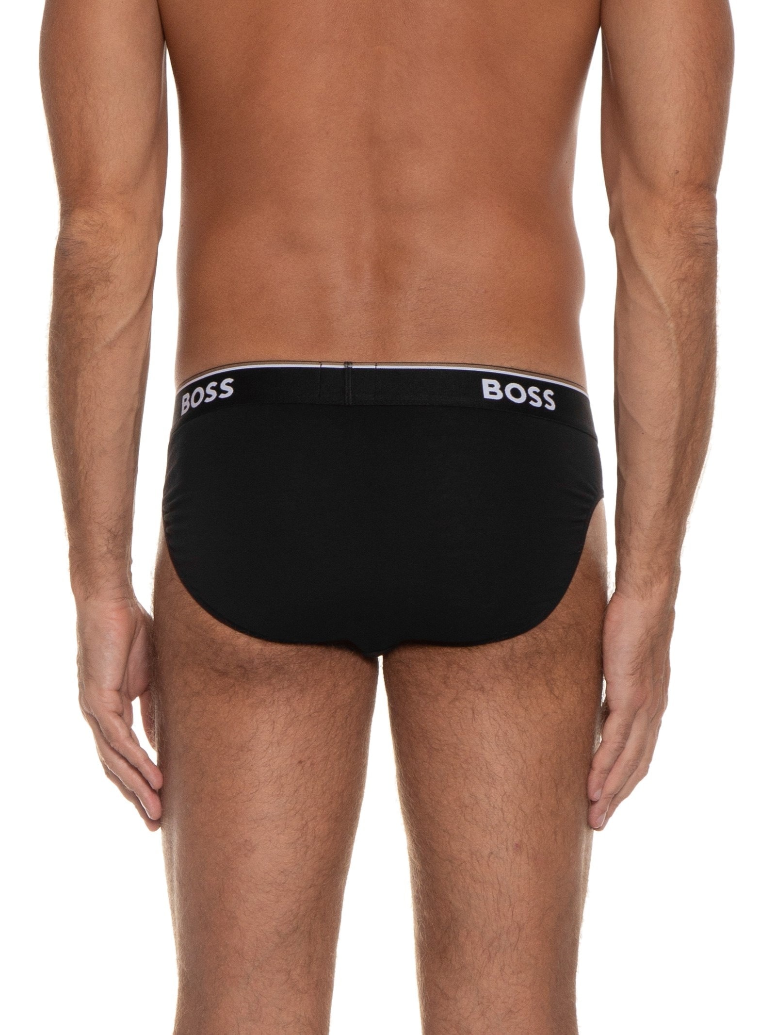 Kit De 3 Cuecas Brief Power Preto Boss