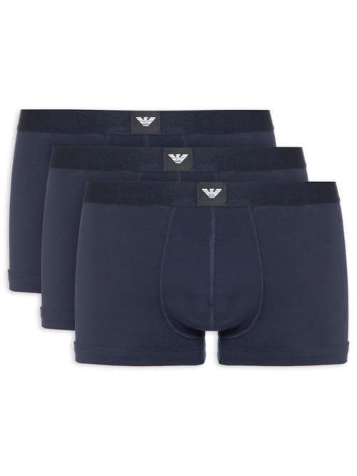 Kit De 3 Cuecas Trunk – Azul