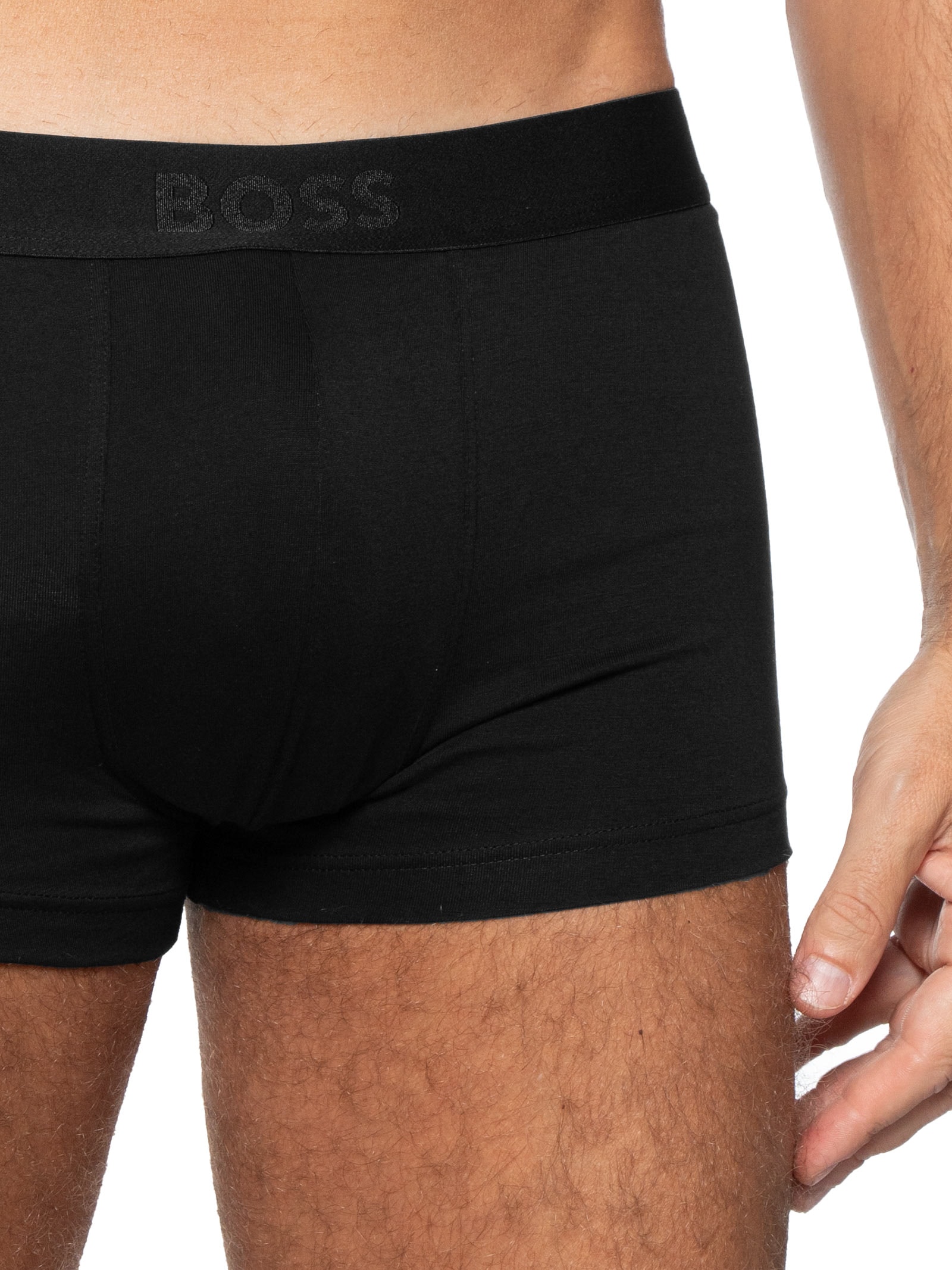 Kit De 3 Cuecas Trunk Boss One Preto Boss