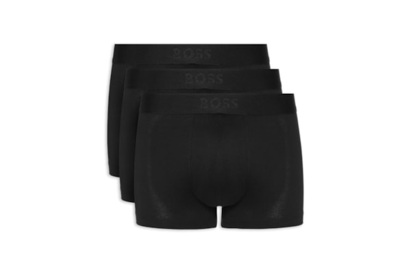 Kit De 3 Cuecas Trunk Boss One - Preto
