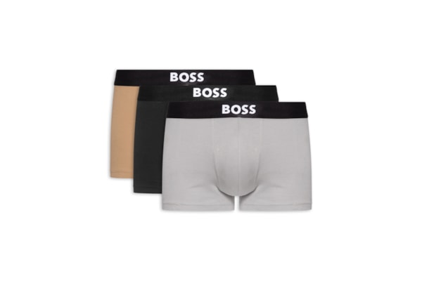Kit De 3 Cuecas Trunk - Cinza