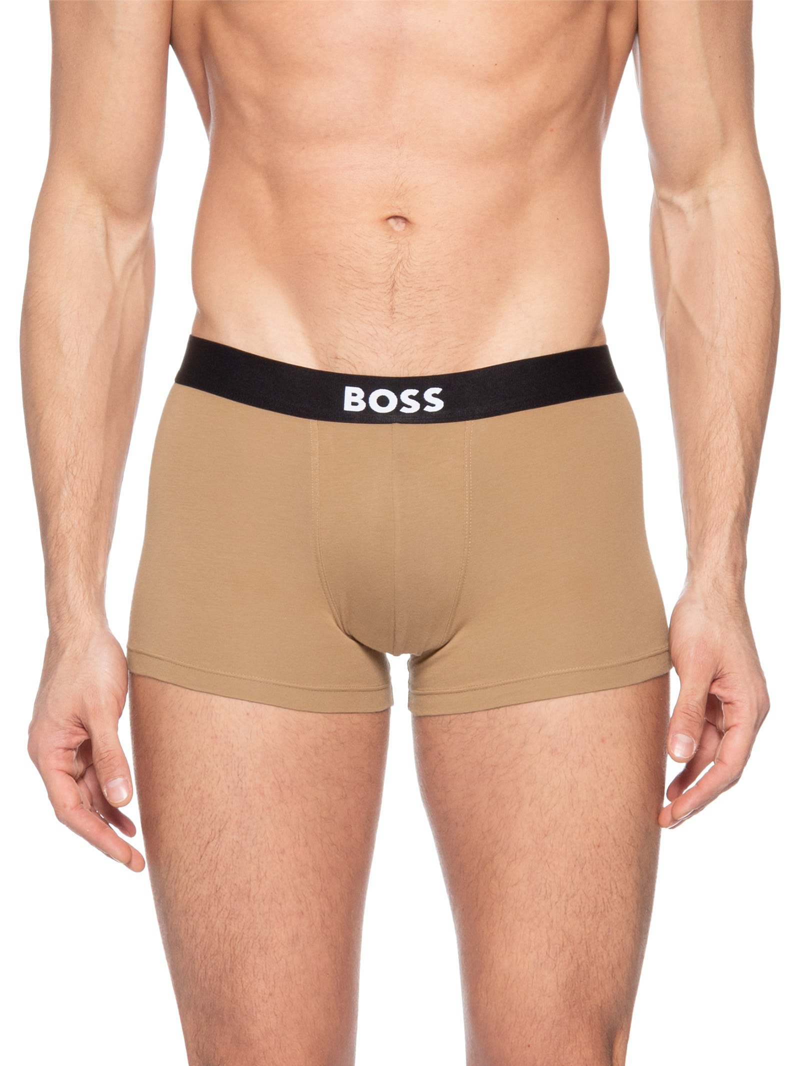 Kit De 3 Cuecas Trunk Cinza Boss