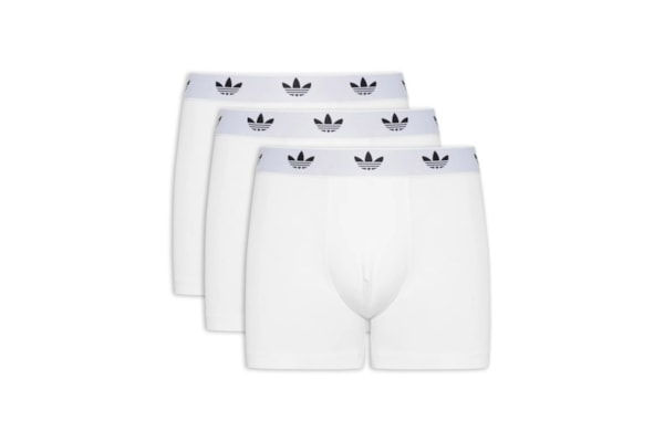Kit De 3 Cuecas Trunk Comfort Flex Cotton - Branco