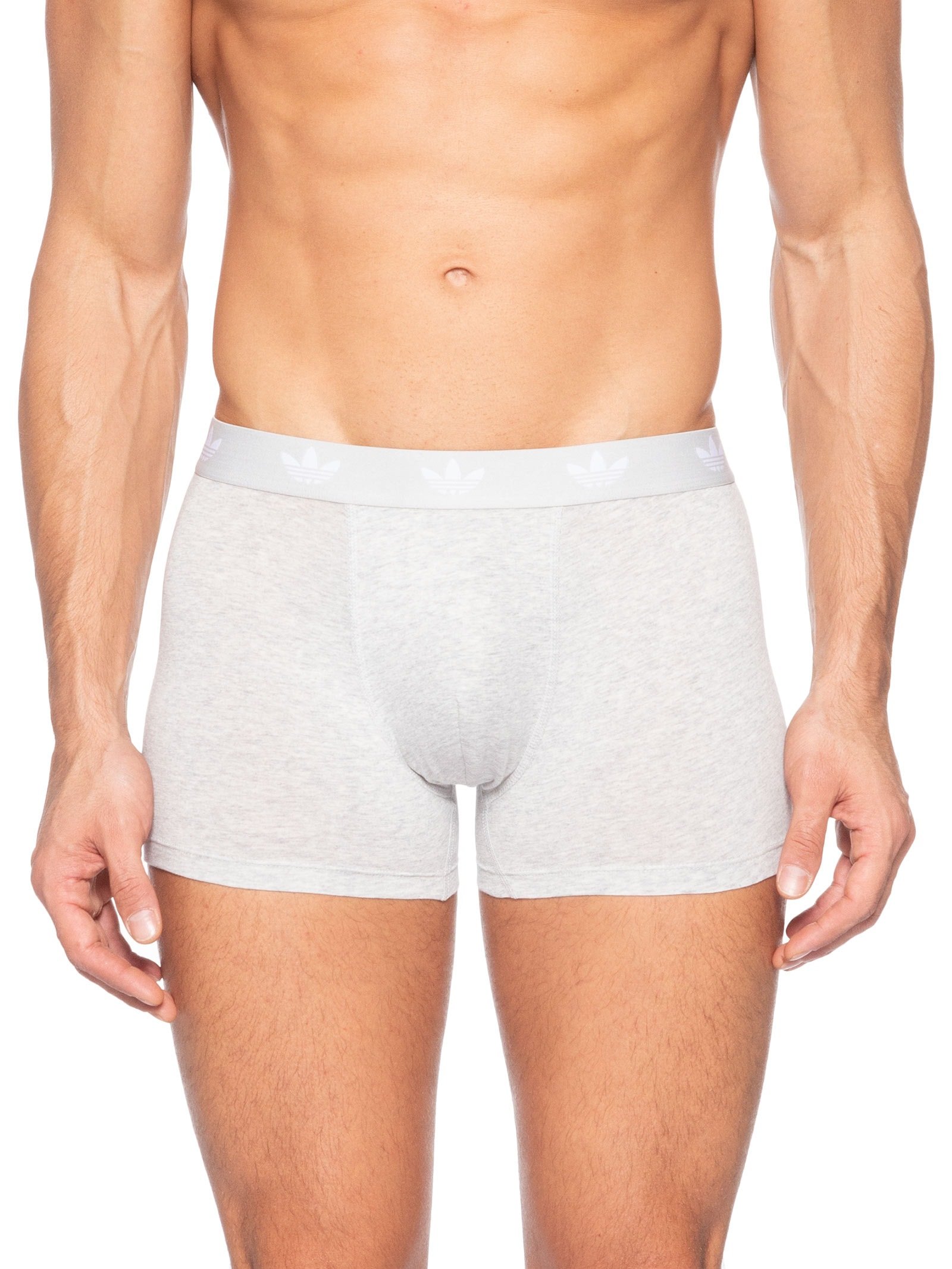 Kit De 3 Cuecas Trunk Comfort Flex Cotton Preto Adidas Originals Underwear