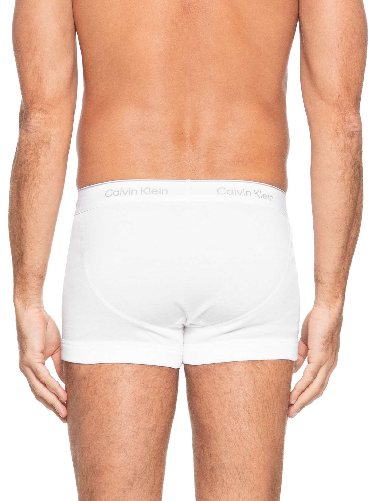 Kit De 3 Cuecas Trunk De Cotton Ribana Calvin Klein Underwear