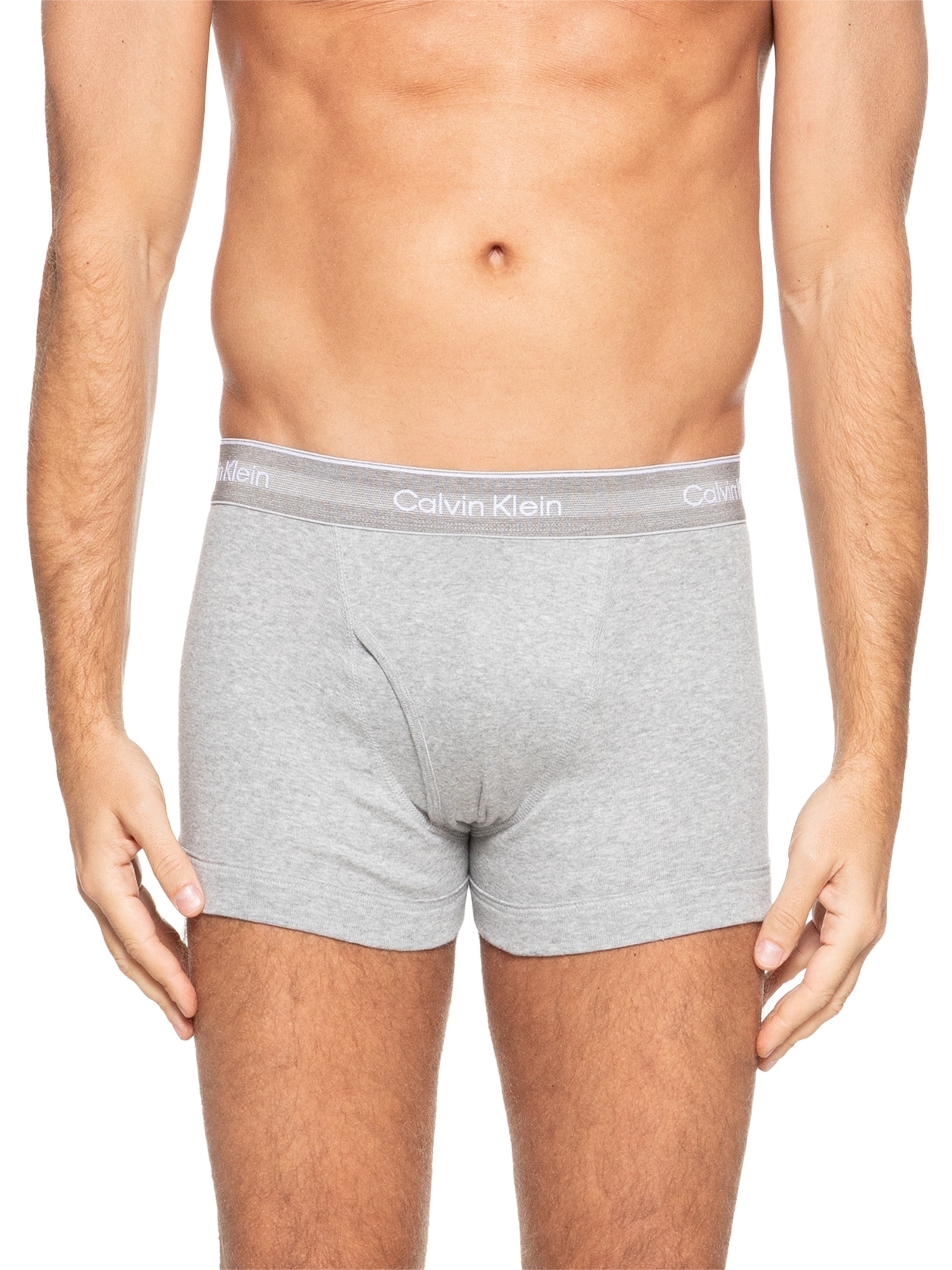 Kit De 3 Cuecas Trunk De Cotton Ribana Calvin Klein Underwear