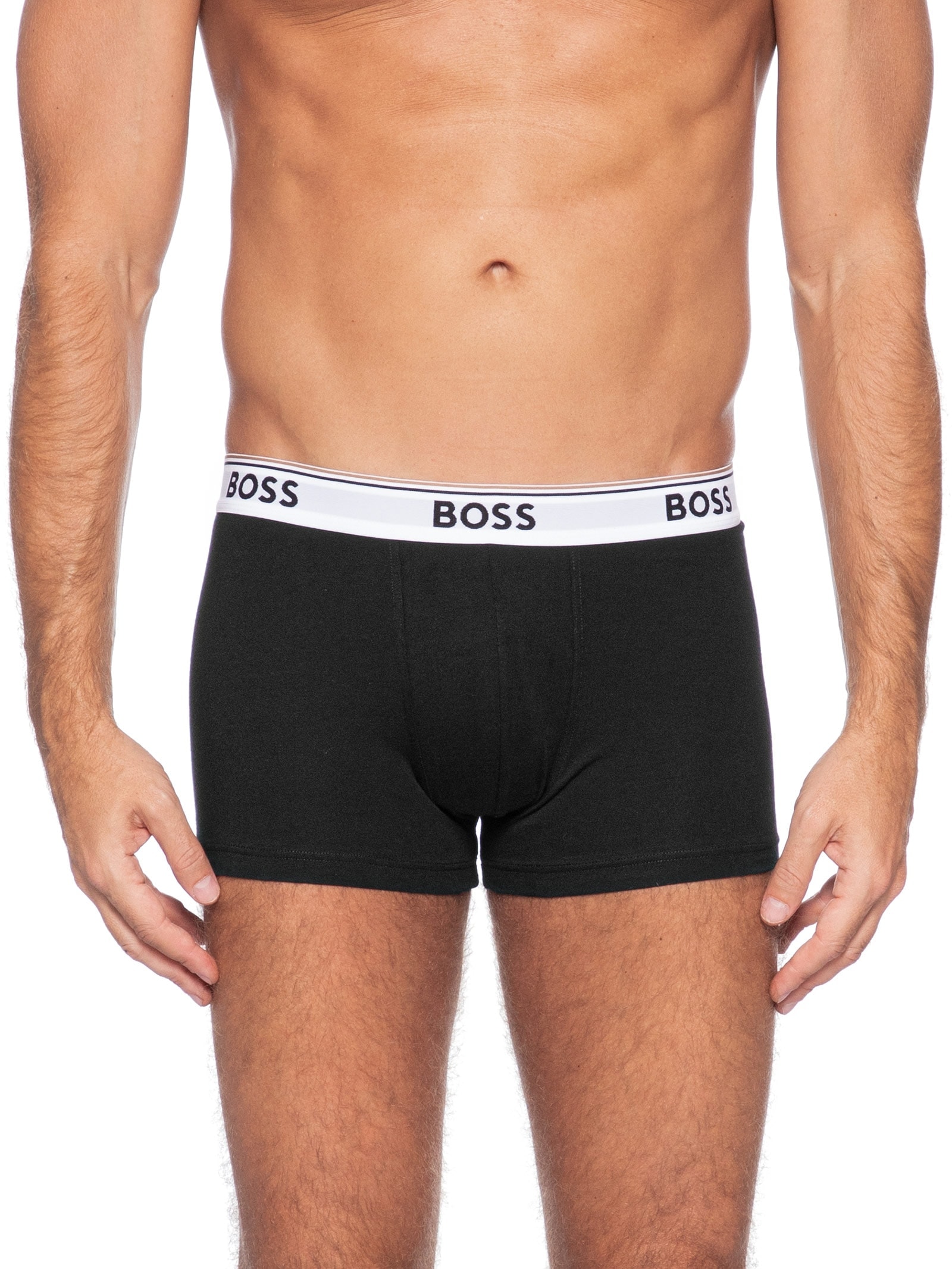 Kit De 3 Cuecas Trunk-Power Preto Boss