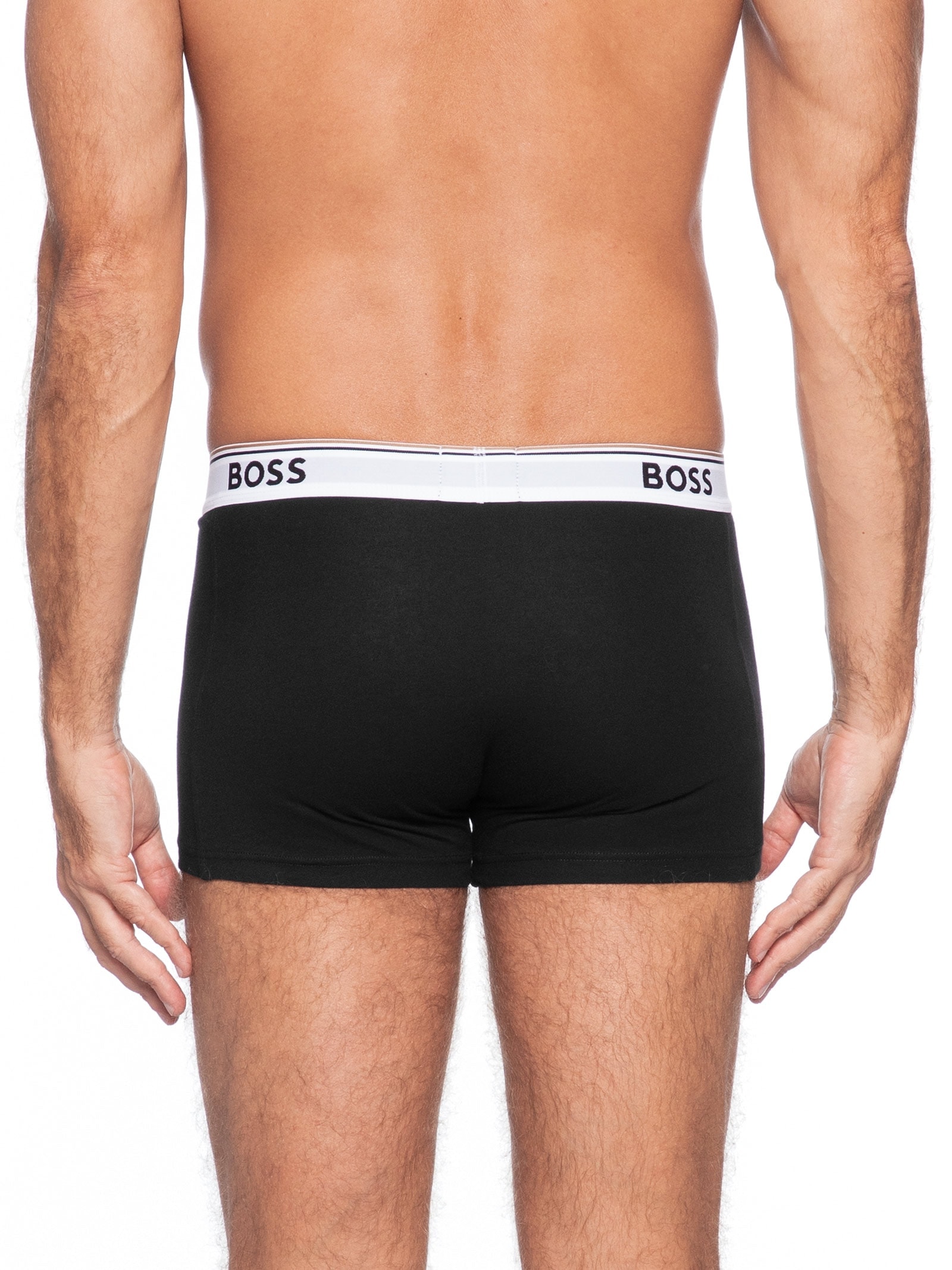 Kit De 3 Cuecas Trunk-Power Preto Boss