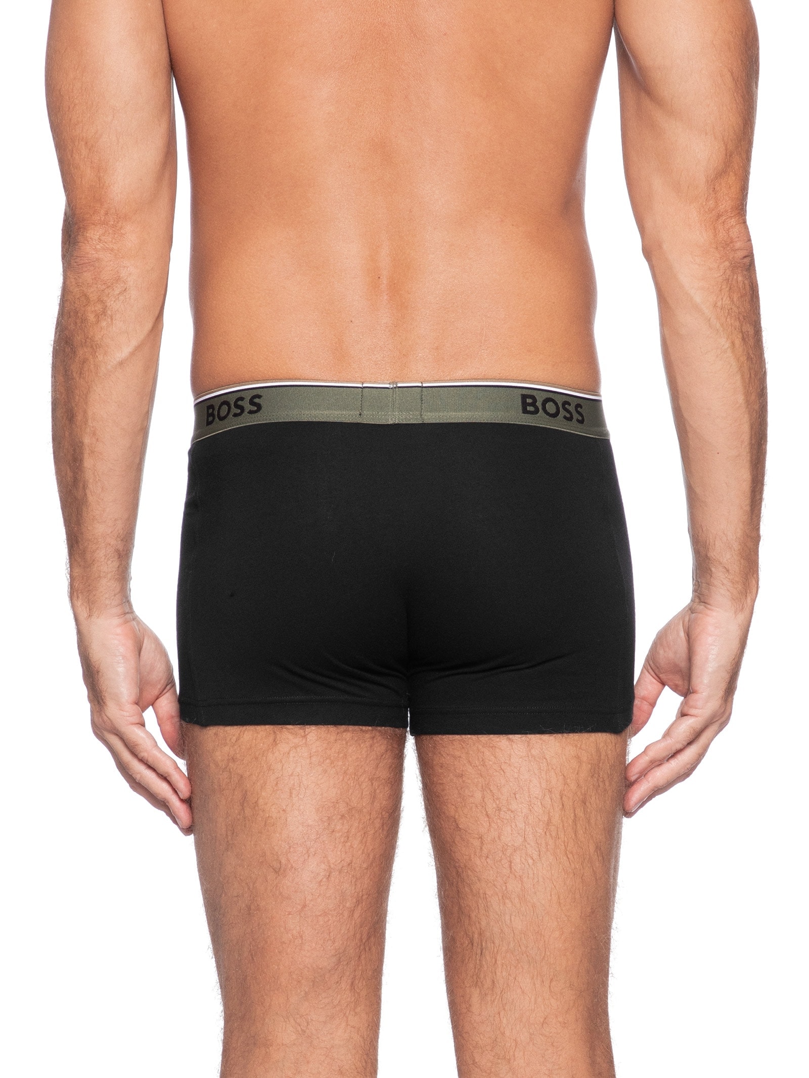 Kit De 3 Cuecas Trunk-Power Preto Boss