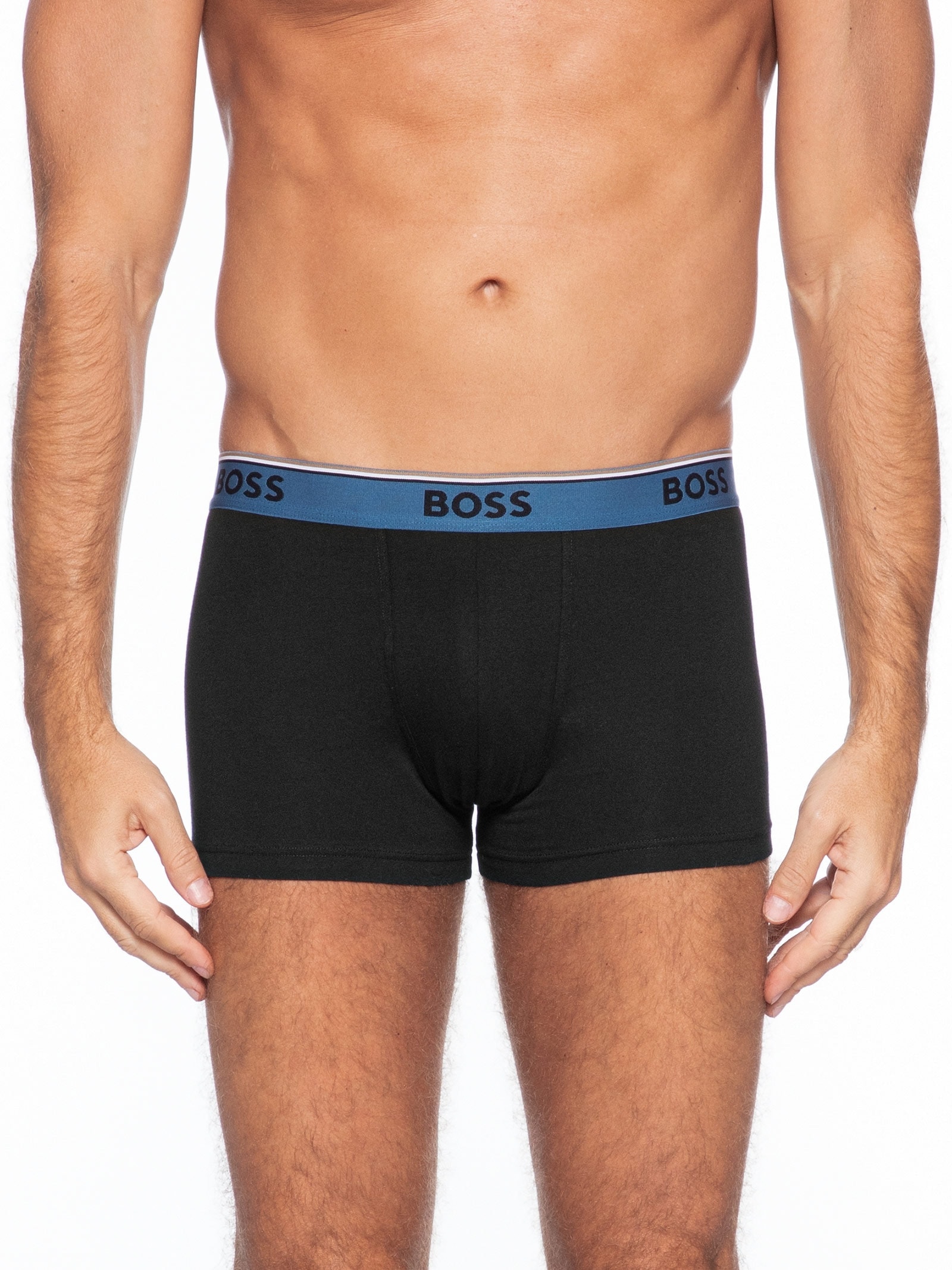 Kit De 3 Cuecas Trunk-Power Preto Boss