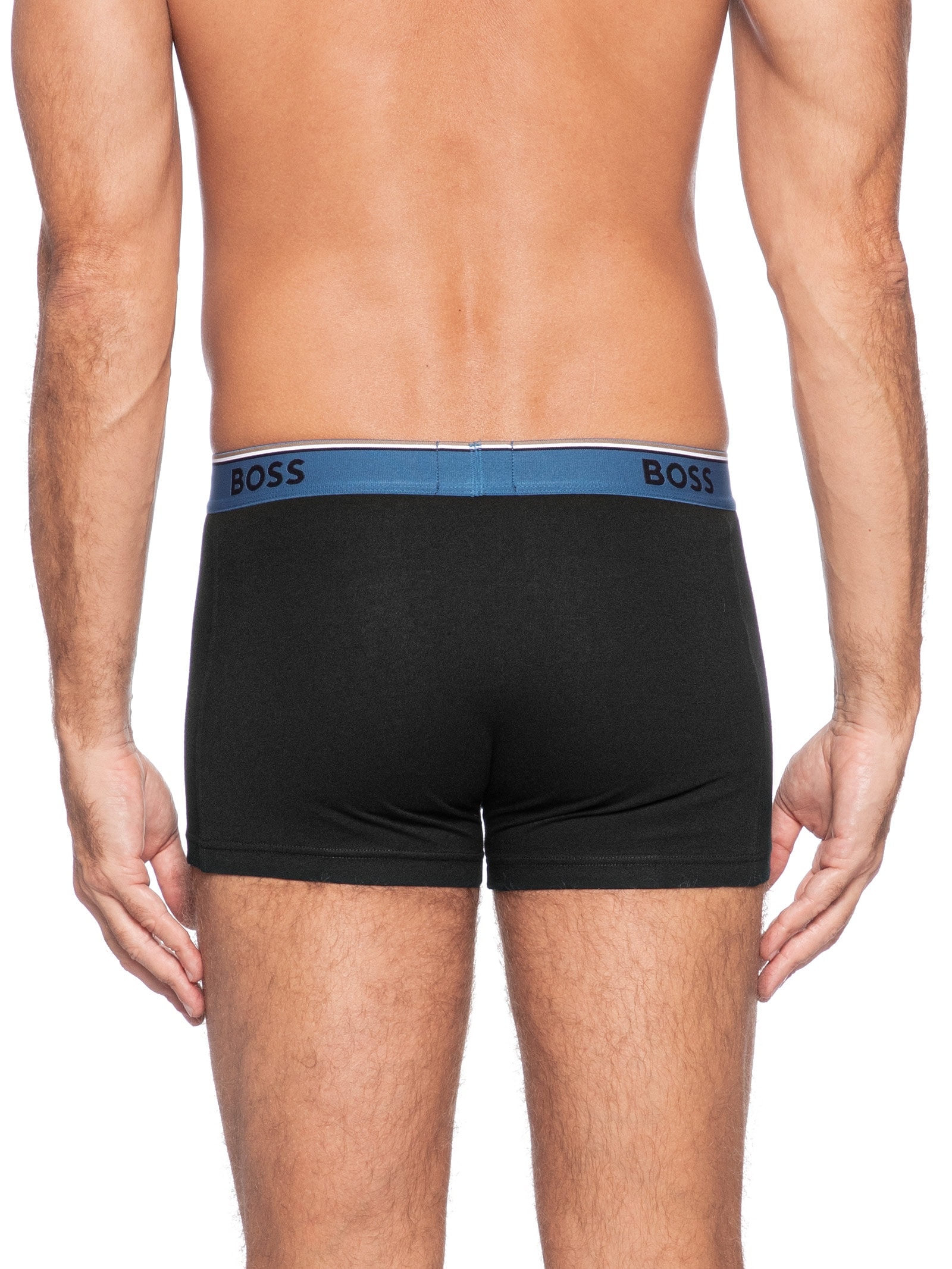 Kit De 3 Cuecas Trunk-Power Preto Boss