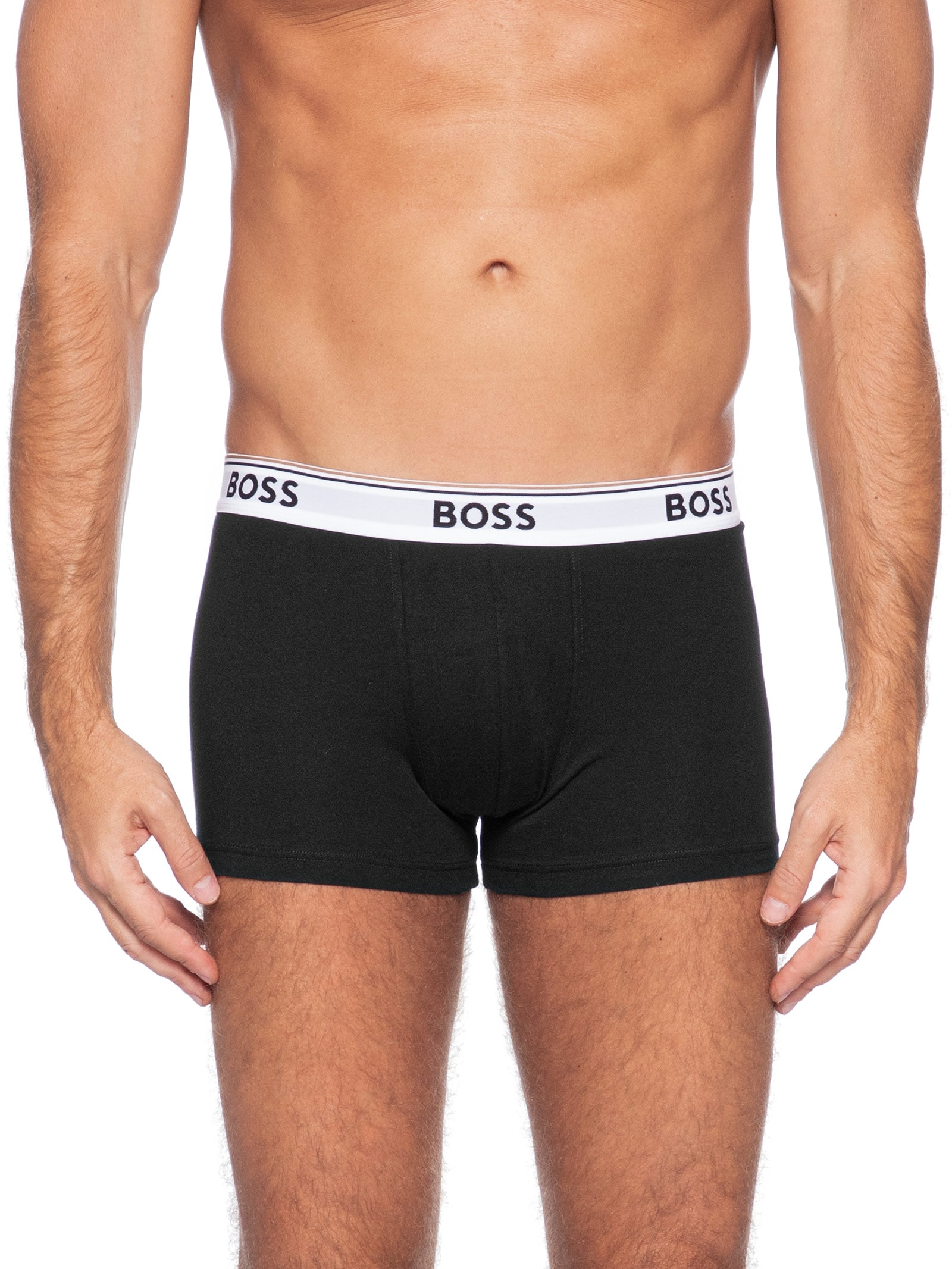Kit De 3 Cuecas Trunk-Power Preto Boss