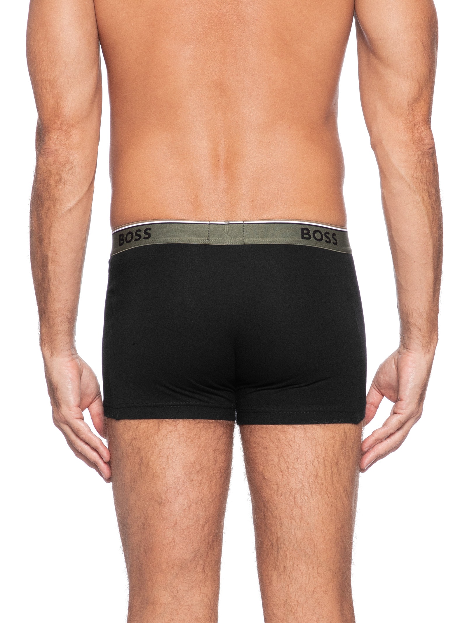 Kit De 3 Cuecas Trunk-Power Preto Boss