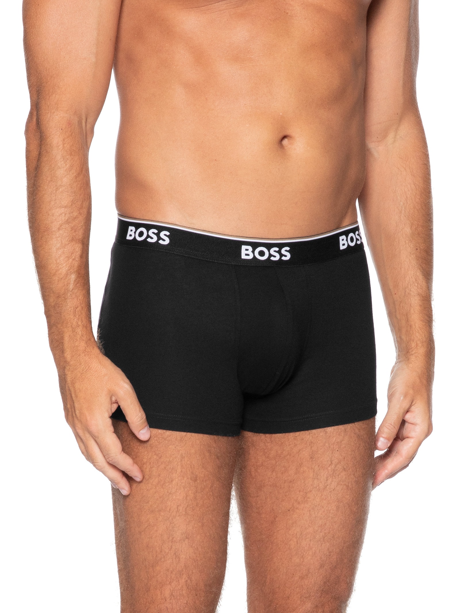 Kit de 3 Cuecas Trunk Power Preto Boss