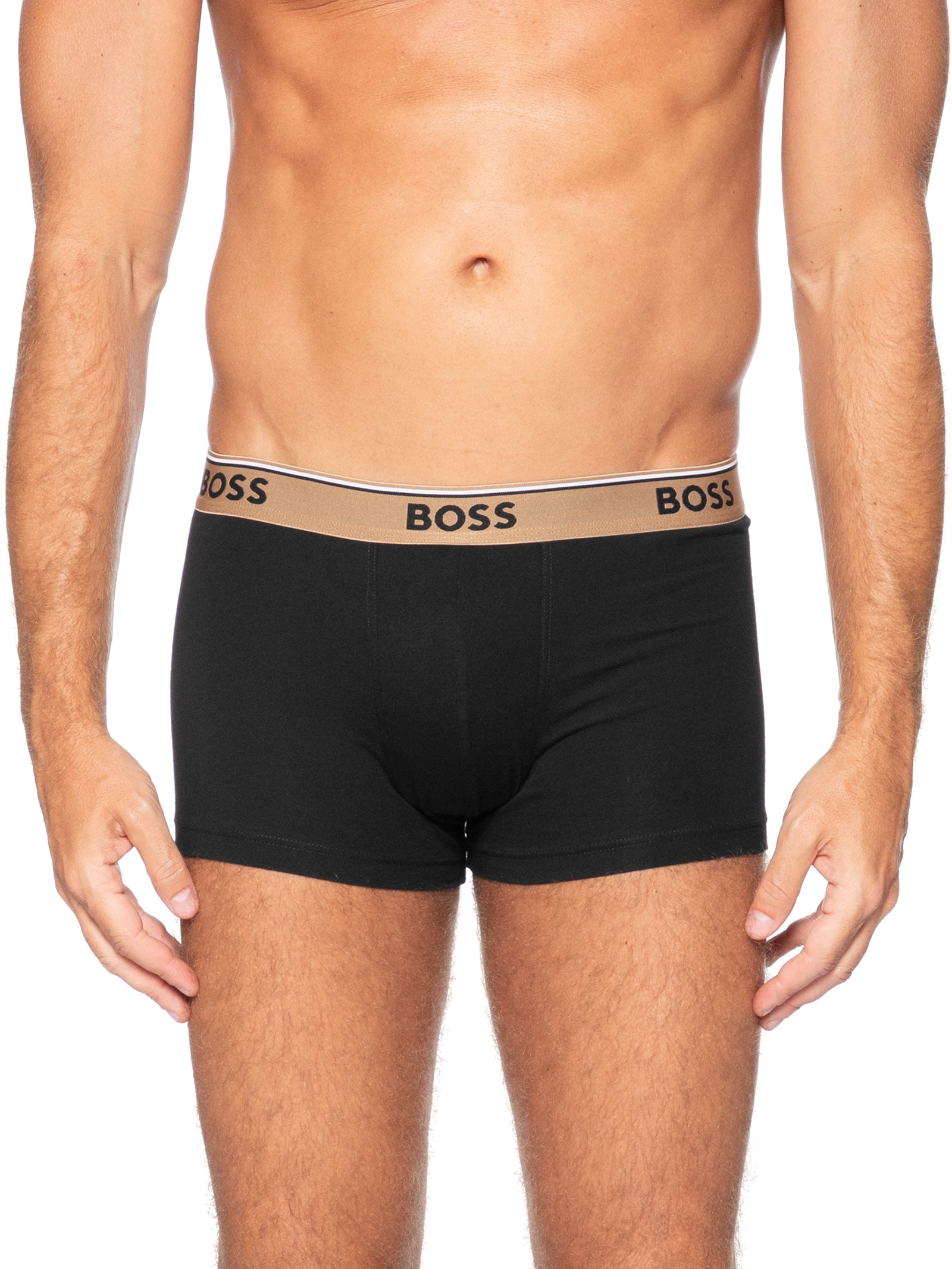 Kit de 3 Cuecas Trunk Power Preto Boss