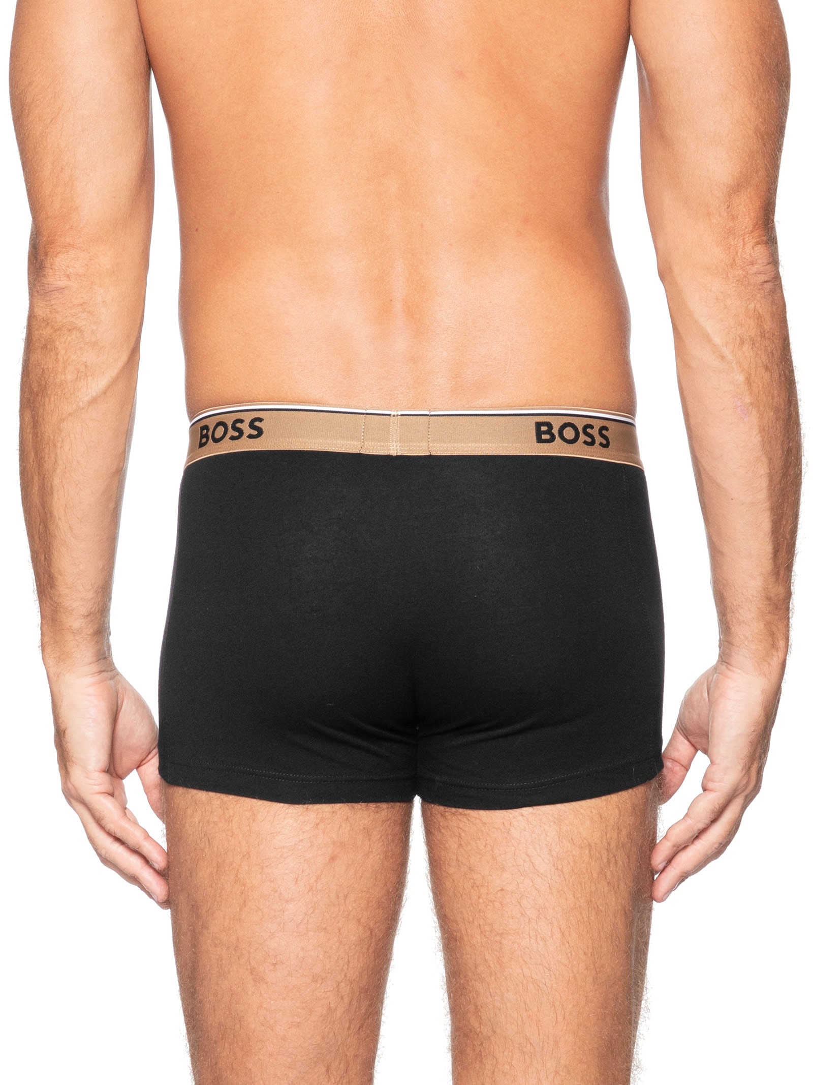 Kit de 3 Cuecas Trunk Power – Preto Boss