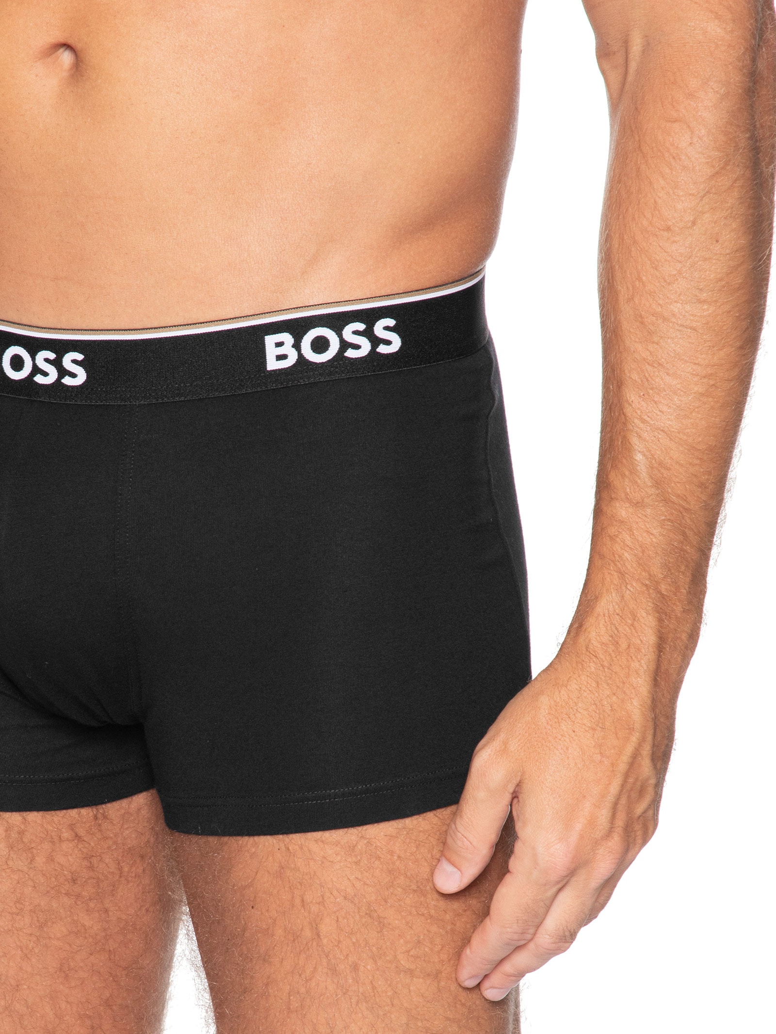 Kit de 3 Cuecas Trunk Power – Preto Boss