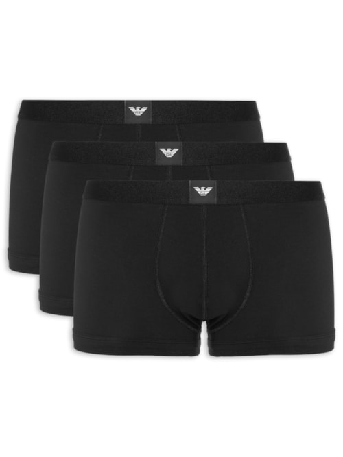 Kit De 3 Cuecas Trunk – Preto