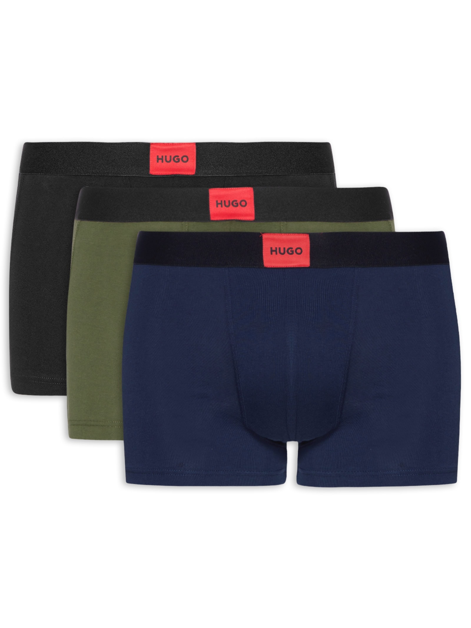 Kit De 3 Cuecas Trunk Triplet Verde Hugo