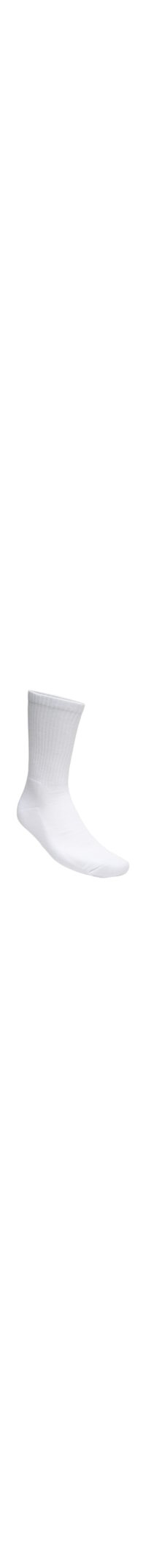Kit de 3 Pares de Meias Masculinas Essential Socks – Branco