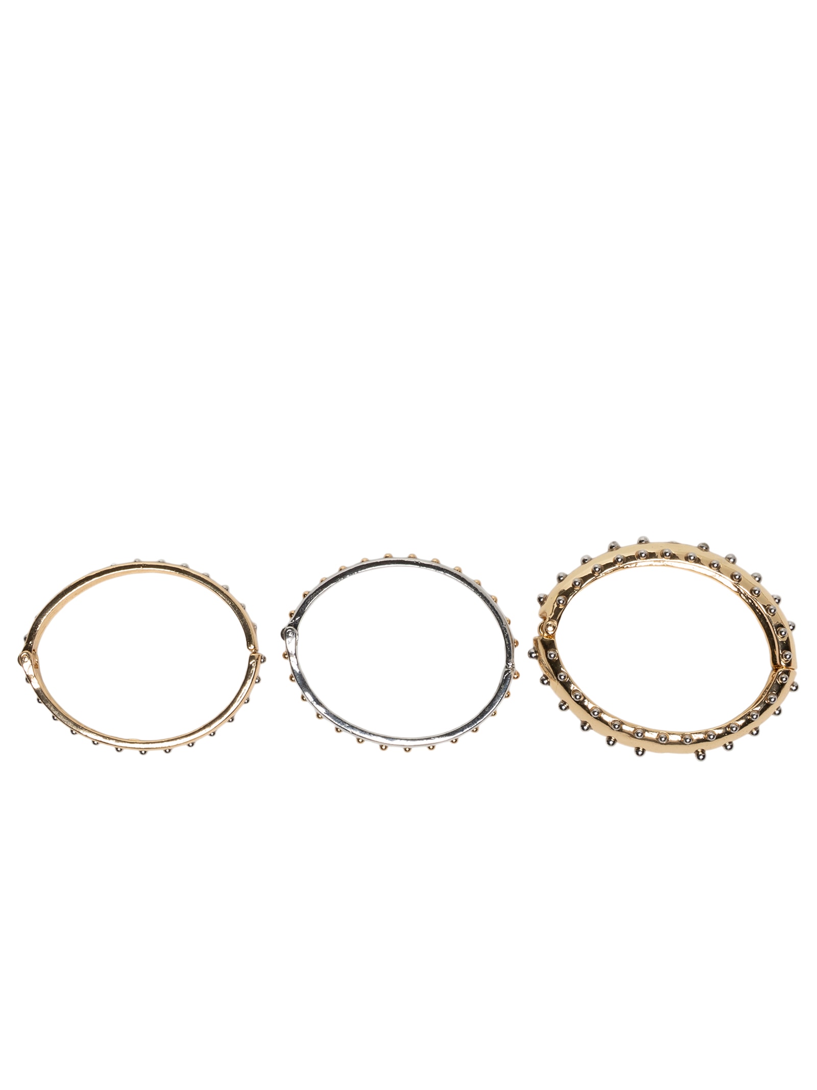 Kit De Braceletes Feminino Dourado Market 33