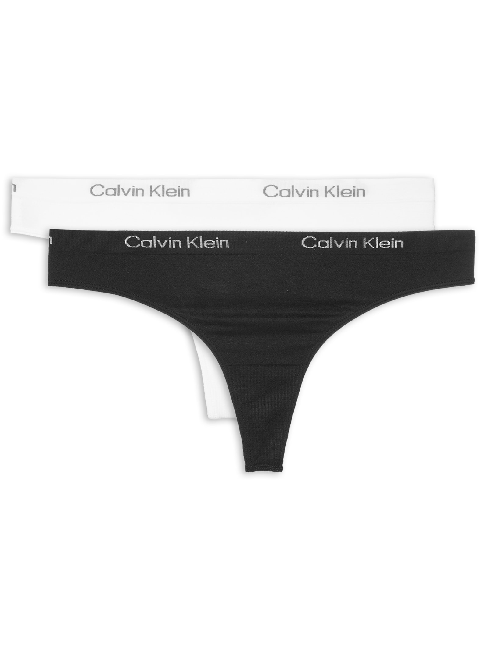 Kit De Calcinha Fio Dental Microfibra Seamless 2 Peças Calvin Klein Underwear