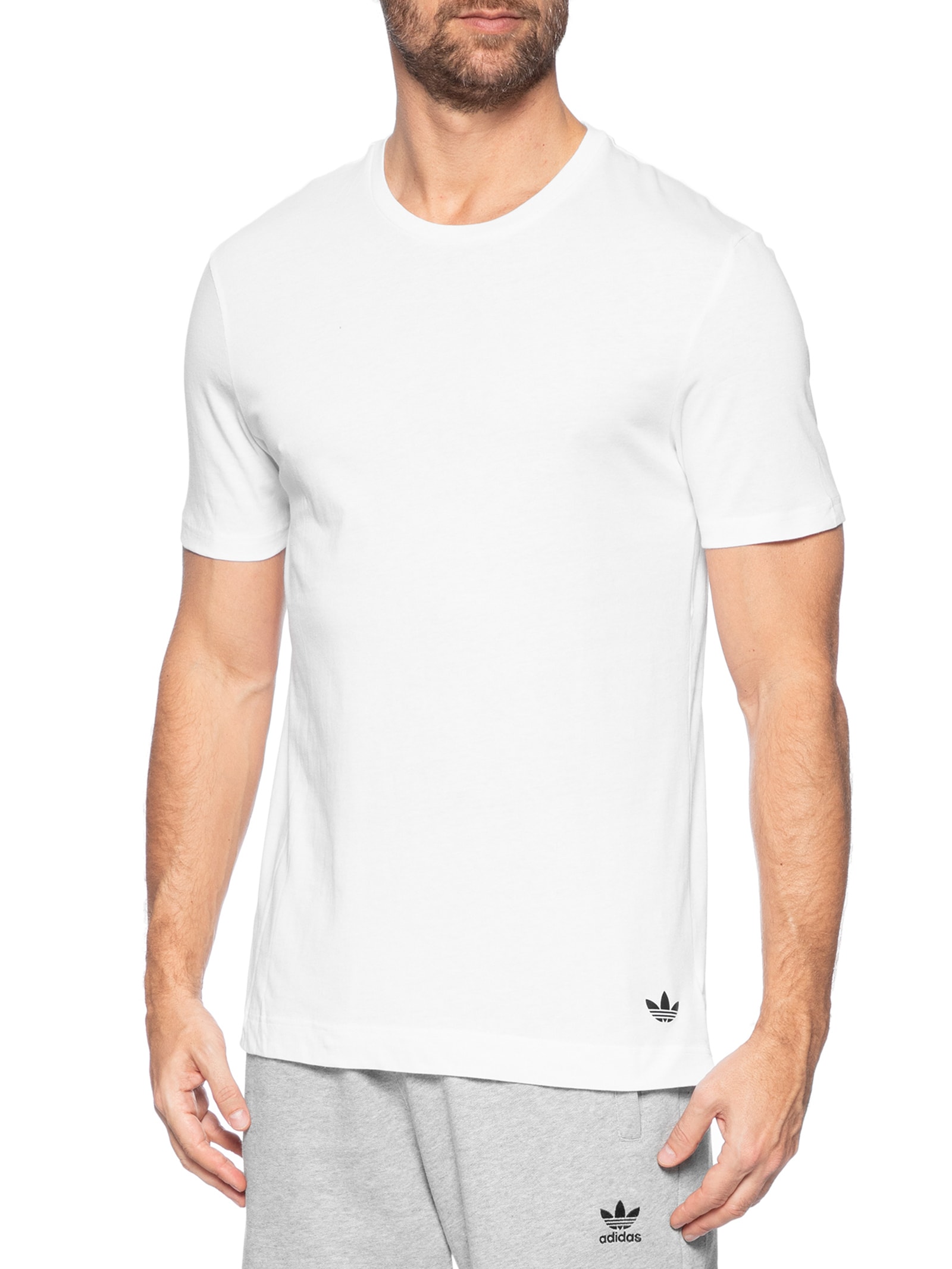 Kit De Camisetas Comfort Core Cotton Adidas Originals Underwear