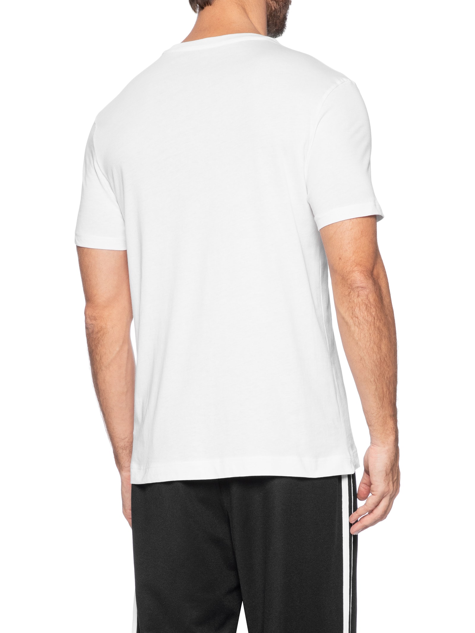 Kit De Camisetas Comfort Core Cotton Branco Adidas Originals Underwear
