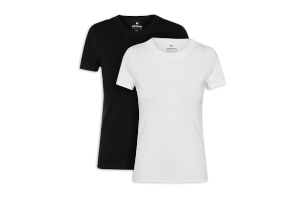 Kit De Camisetas Femininas 2 peças 