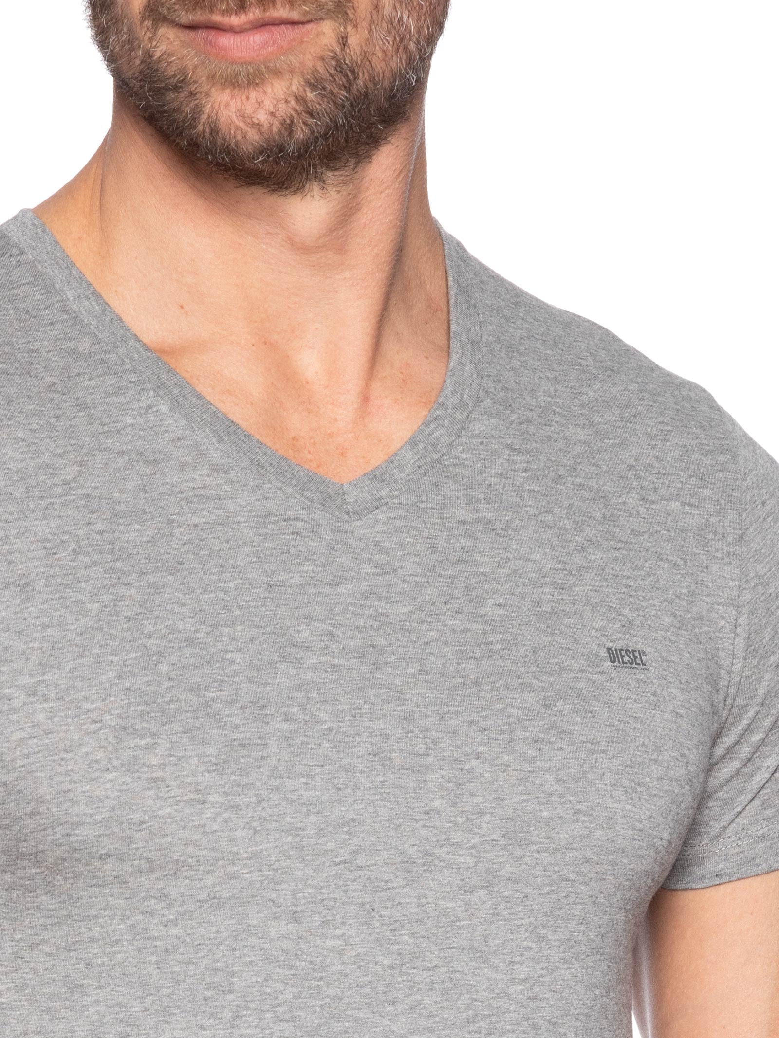 Kit De Camisetas Masculina 2 Peças Cinza Diesel