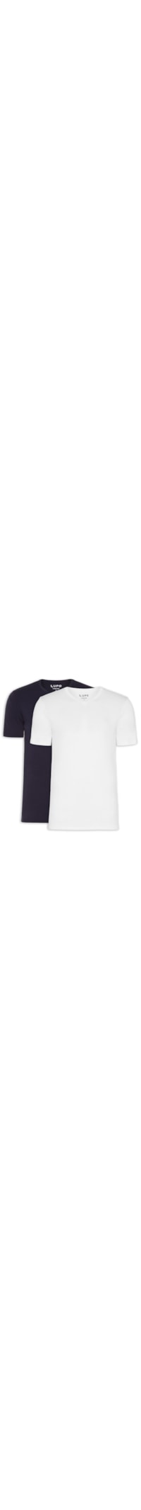 Kit De Camisetas Masculina Am Algodão 2 Peças