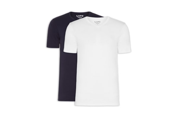 Kit De Camisetas Masculina Am Algodão 2 Peças