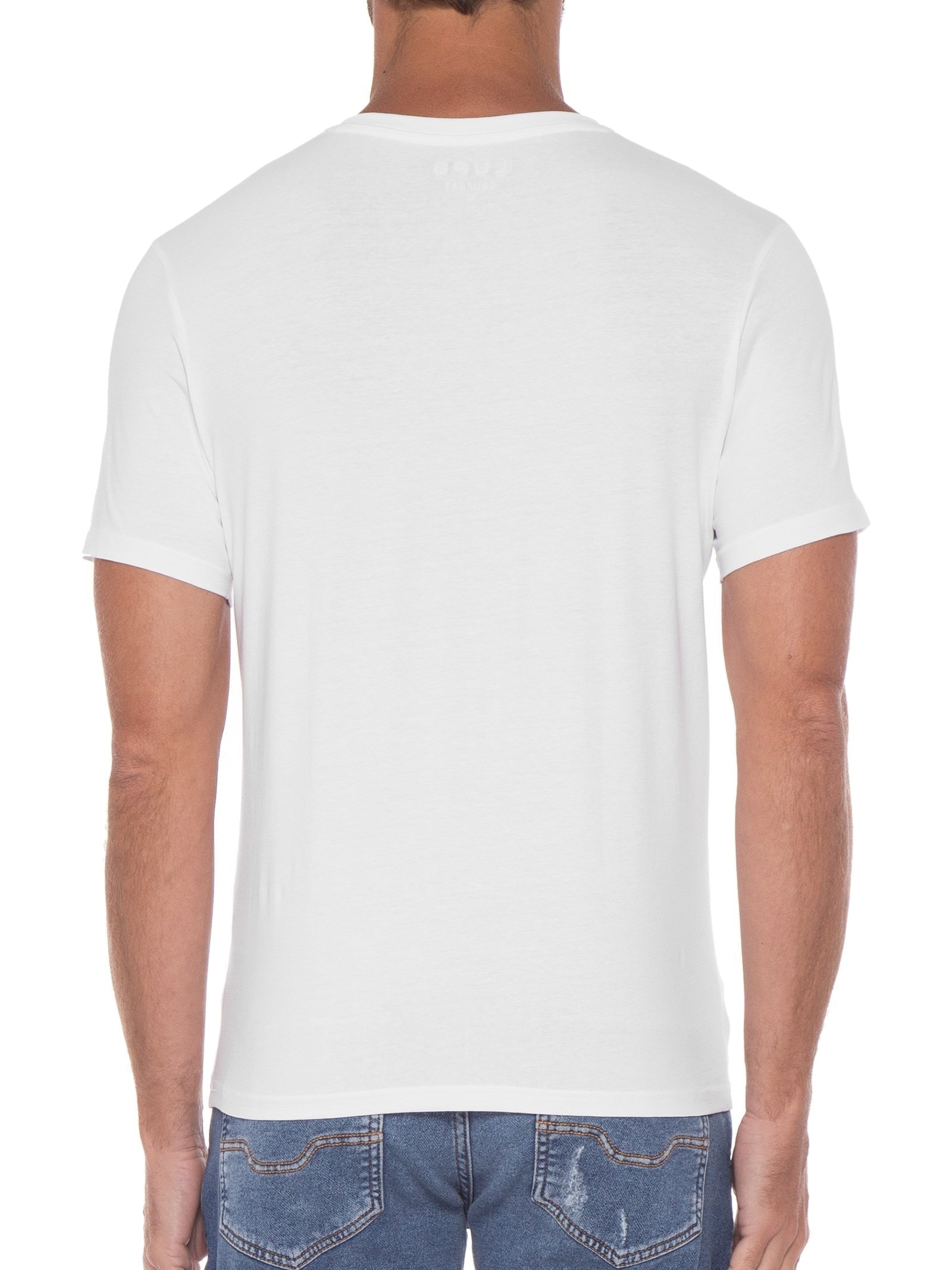 Kit De Camisetas Masculina Am Algodão 2 Peças Lupo