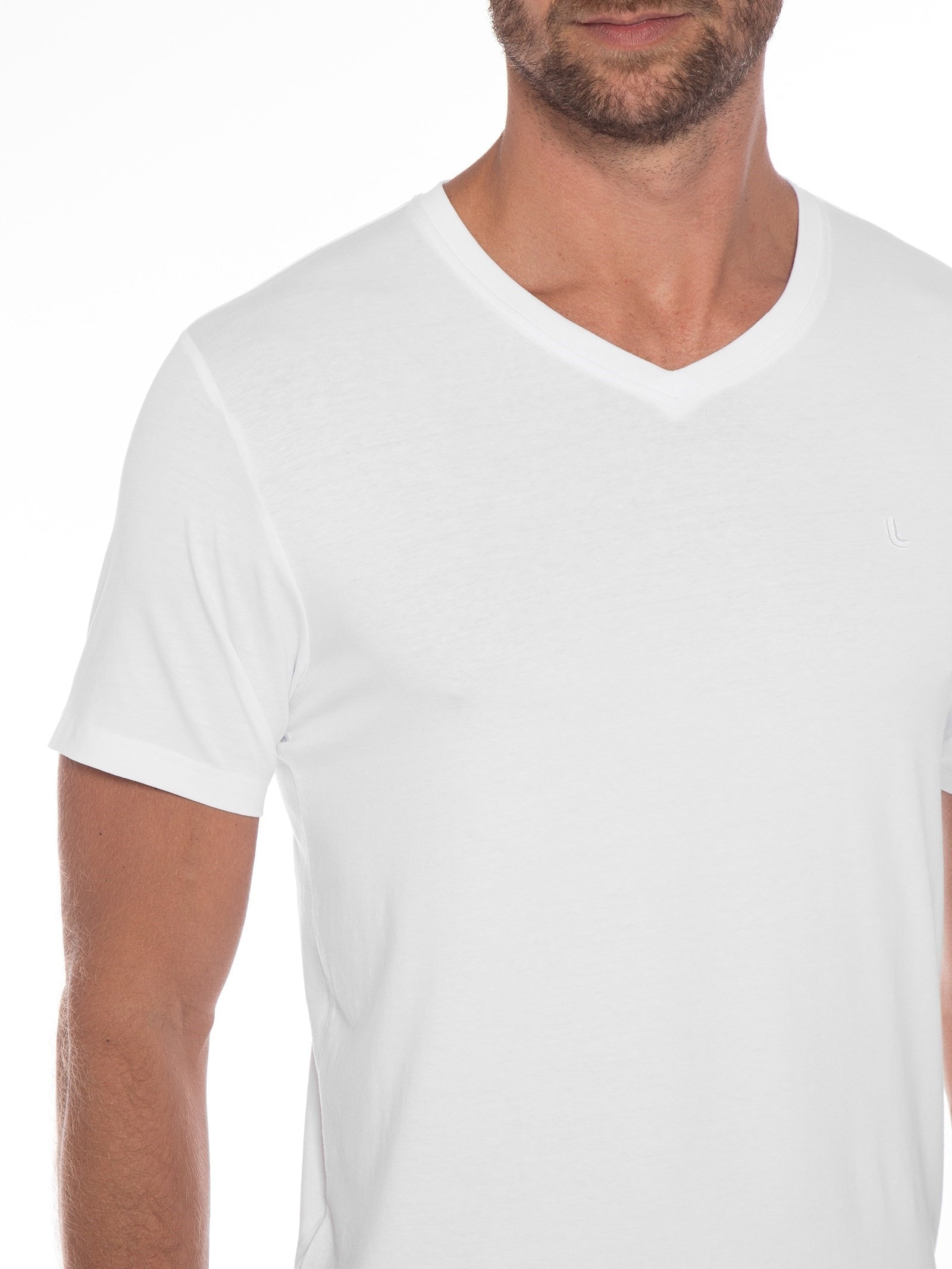 Kit De Camisetas Masculina Am Algodão 2 Peças Lupo