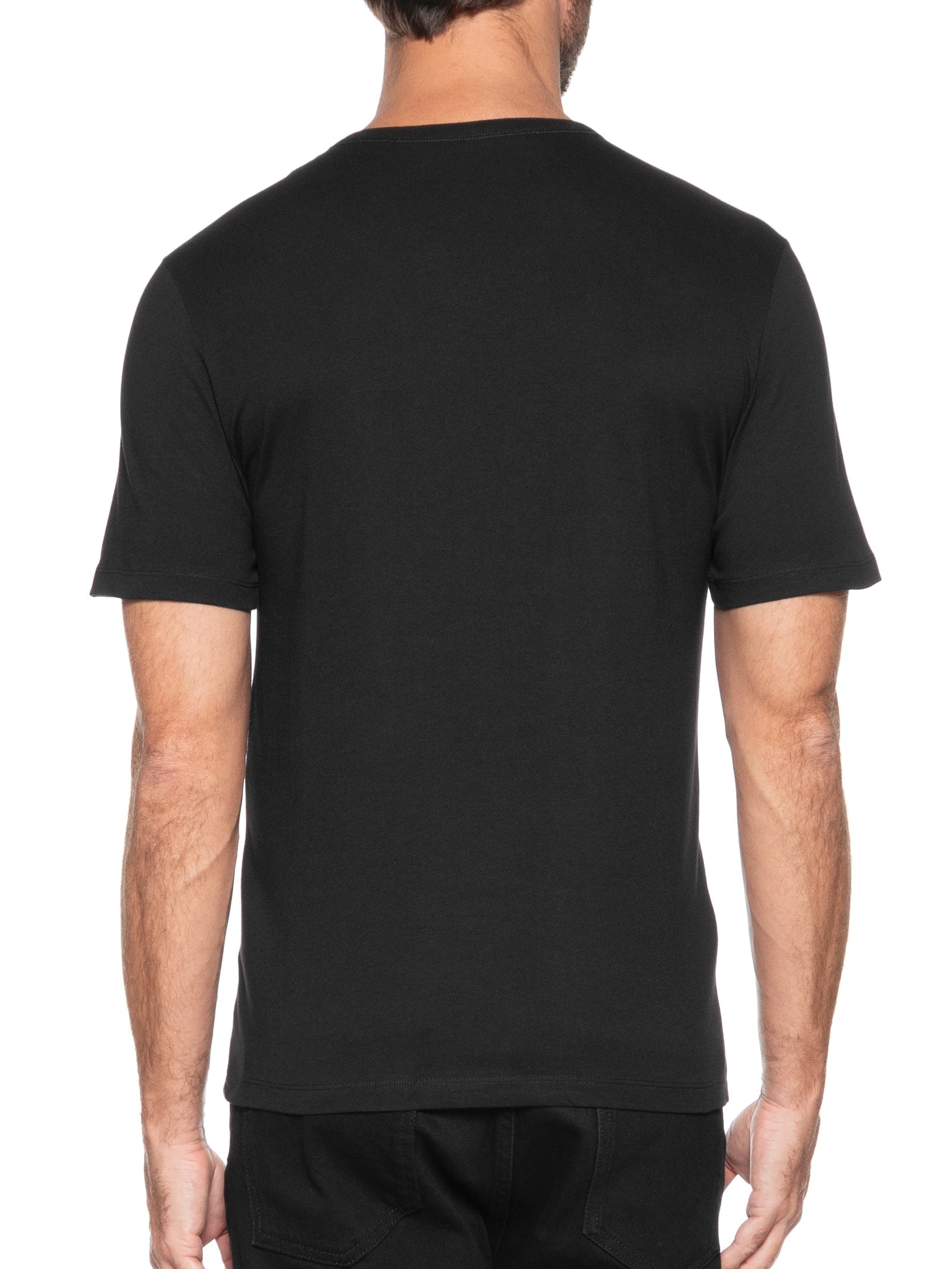 Kit De Camisetas Masculina Gola V 3 Peças Classic Boss