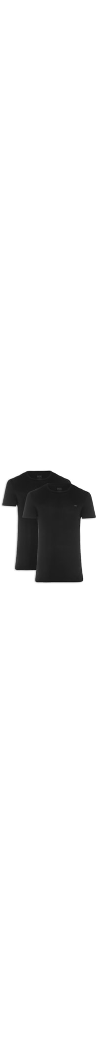 Kit De Camisetas Masculina Umtee Randal Tube 2 Peças - Preto